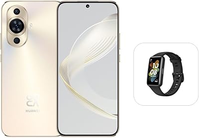 Smartphone huawei nova 11 + huawei band 7 gratuit, écran oled de 6,7