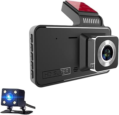 Enregistreur vidéo numérique morelian 4 pouces 1080p pour caméra de conduite automobile grand
