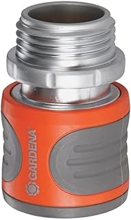 Raccord de tuyau d'arrosage en métal gardena deluxe 39017
