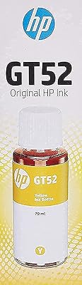 Bouteille d'encre jaune originale hp gt52 [ m0h56ae ]
