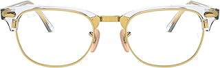 Montures de lunettes de prescription clubmaster unisexes-adultes (paquet de 1)
