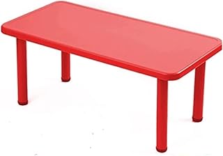 Table carrée en plastique pour que les enfants puissent écrire et étudier, hauteur