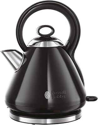 Bouilloire électrique traditionnelle russell hobbs 26410 - bouilloire en acier inoxydable à ébullition