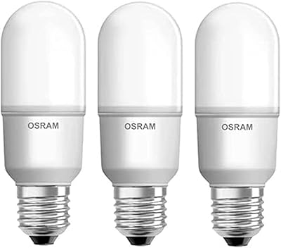 Ampoule stick led osram e27 value 10w 2700k blanc 230v (pack de 3)