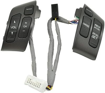 Bouton de contrôle du volume du volant pour honda accord 2003-2007, honda odyssey