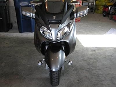 Kit de phares antibrouillard 6000k pour suzuki burgman 125 150 200 250 400