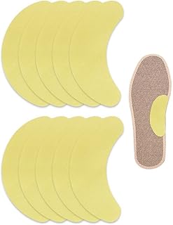 10 pièces de patchs désodorisants pour chaussures semelles intérieures apaisantes pour les pieds