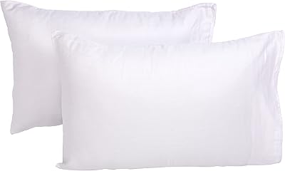 Ensemble de housses de coussin darco de la collection hotel linen, couleur blanc