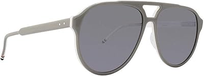 Tbs408-63-02-z lunettes de soleil à dos gris-blanc 63 mm, dos gris et blanc