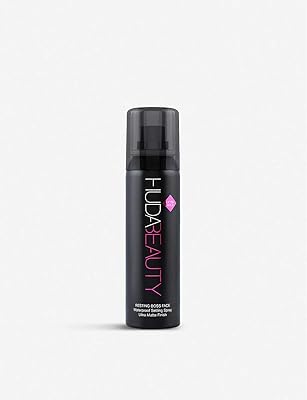 Huda beauty resting boss fond de teint imperméable en spray pour le visage