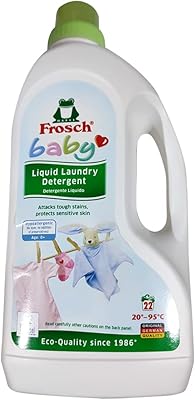 Détergent liquide frosch pour vêtements d'enfants adapté aux peaux sensibles, 1,5 litres
