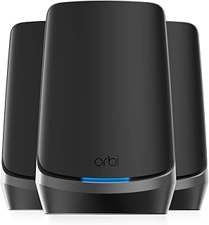 Système maillé netgear orbi wifi 6e (rbke963) - routeur maillé wifi 6e quadri-bande