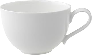 Villeroy & boch essential cottage white premium simple tasse en porcelaine, design intemporel