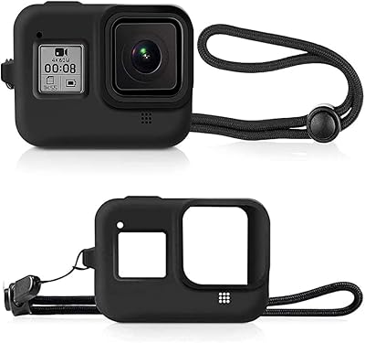 Ewinner étui de protection antichoc en caoutchouc de silicone avec lanière compatible