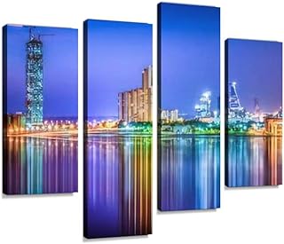 Peinture murale imprimée sur toile de la ville de djeddah arabie saoudite. Profitez des meilleurs deals du Sénégal sur Diaytar