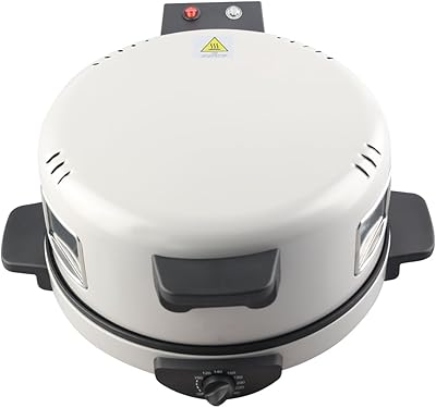 Machine à pain et à pizza arabe hizosun, surface de cuisson de 30