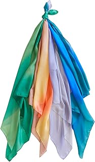 Ensemble de 4 pièces sarah playsilks jouet 100 % soie pour les tout-petits