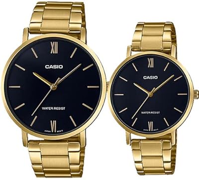 Montre analogique pour couples - mtp/ltp-vt01g-1budf