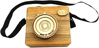 1 pièce excheart boîte à musique en bois appareil photo rétro cadeau d'anniversaire de voyage pour amis, amoureux, enfants cadeau souvenir - jouez une chanson de château dans le ciel. Le meilleur du e-commerce discount réuni sur Diaytar