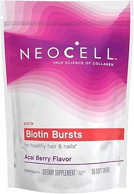 Neocell - biotin burst - baie d'açaï brésilienne - 30 pièces