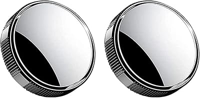 Miroir d'angle mort de voiture delfino, verre rond haute définition avec cadre convexe