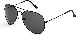Lunettes de soleil rondes aviateur surdimensionnées classiques avec verres miroir colorés, lunettes à