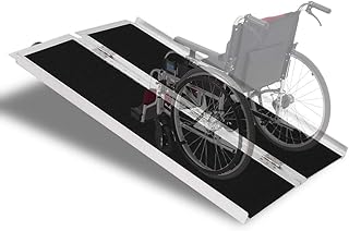 Rampe pour fauteuil roulant mayfair de 4 pieds pour escaliers d'entrée de maison