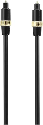 Câble toslink audio optique auvio de 3 pieds