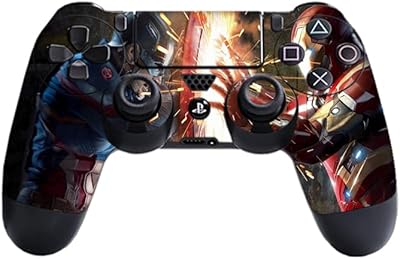 Wrap autocollant en vinyle imprimé pour manette sony playstation 4