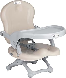 Chaise d'alimentation cam smarty booster, 3 à 12 mois, gris clair, paquet