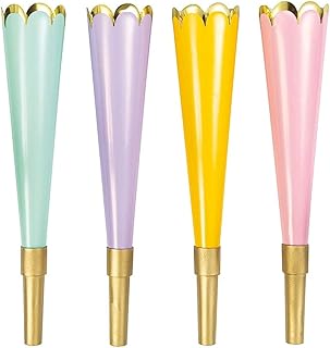 Unique party 93472 - créateur de bruit de trompette de fête pastel