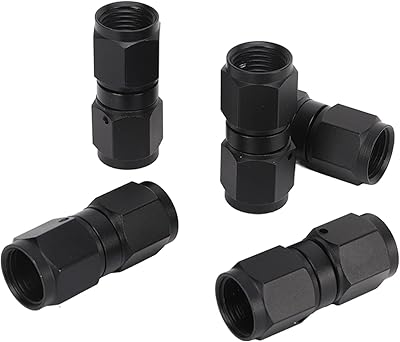 Adaptateur de raccord de carburant, alliage d'aluminium, performance durable, coupleur pivotant droit 6an