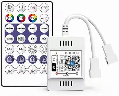 Télécommande bluetooth intégrée pixel wifi pour ws2812b ws2811 sk6812, boîtier de commande