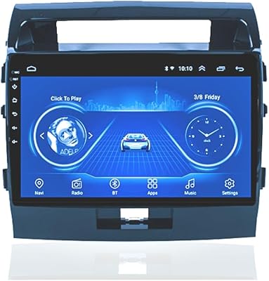 Toyota land cruiser (10 pouces) 2+32 go modèle 2007-2015 avec autoradio système
