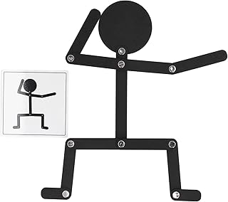 Stickman toys jouets en bois sans bavures observation de croissance couleur