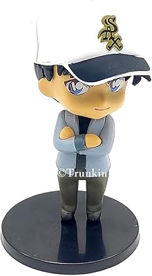 Trankin | figurine détective conan pvc heiji hattori figurines de décoration