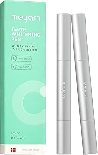 Gel de blanchiment des dents meyarn 2pack - blanchiment des dents sans sensibilité