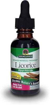 Extrait de réglisse nature's answer, sans alcool, 2000 mg 1 fl oz
