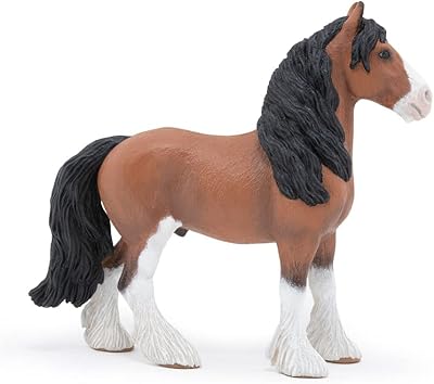 51571- modèle cheval clydesdale