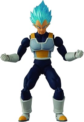 Bandai dragon ball evolve blue vegeta anime action figure | 12,5 cm dragon