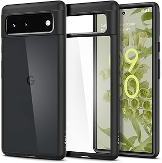 Coque de protection spigen ultra hybrid conçue pour google pixel 6 - noir