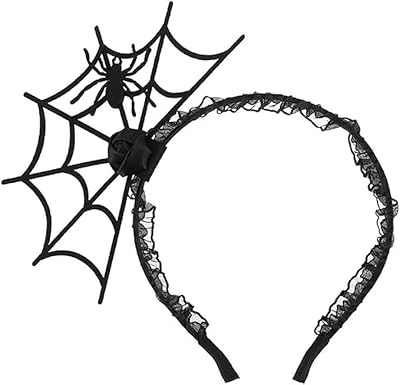 Cerceau de cheveux en toile d'araignée, accessoires de costume effrayants, bandeau sanglant, couvre-chef amusant à travers la tête, jouets pour halloween, bandeau d'halloween, bandeau de seringue saignante, bandeau sanglant, couteau à travers la tête. L'expérience e-commerce réinventée par Diaytar au Sénégal