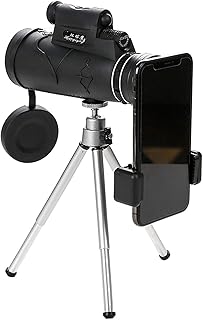 Télescope monoculaire 40/50 × 60 hd life, trépied étanche, petite veilleuse portable à