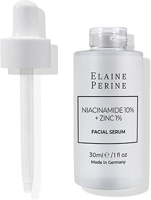 Niacinamide 10% + zinc 1% sérum pour pores dilatés et peaux à imperfections