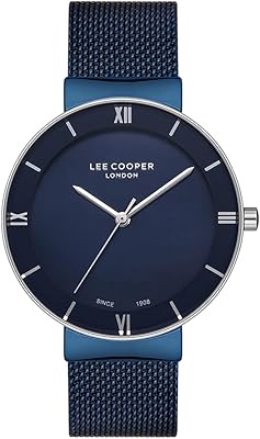 Montre analogique à cadran bleu pour femme - lc07056.990, bracelet