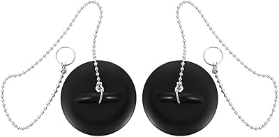 Bouchon de baignoire en silicone royal apex avec chaînes pour baignoire, cuisine, baignoire