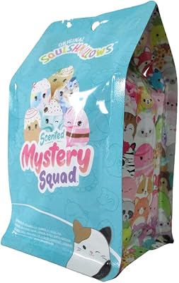 Peluche pelucheuse parfumée squishmallows 5" - peluche super douce, jouet officiel kelly