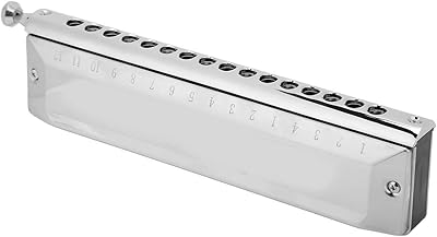 Harmonica standard c clé diatonique 16 trous et 64 notes bleues pour ukulélé