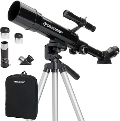 Jumelles de voyage celestron avec objectif de 50 mm de diamètre faciles à
