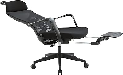 Chaise de bureau ergonomique moderne avec soutien lombaire viofov avec grand appui-tête et repose-pieds rétractable (black boss). Diaytar : Où vos envies rencontrent votre budget